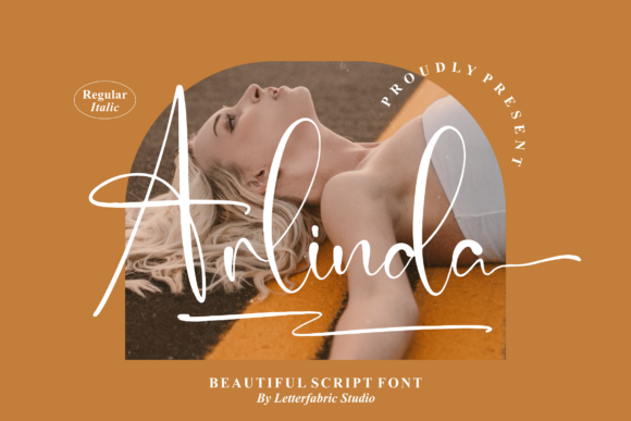 Arlinda: A Script Font That Elevates Branding Projects