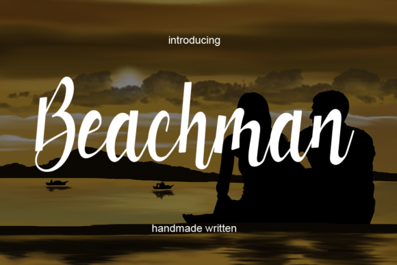 Beachman: A Handwritten Font for Modern Web Design