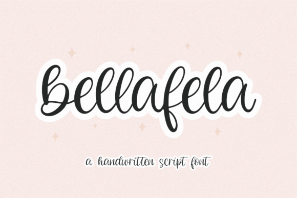 Bellafela: A Handwritten Font for Modern Web Design