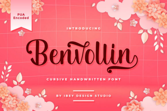 Benvollin: A Handwritten Font for Creative Makers