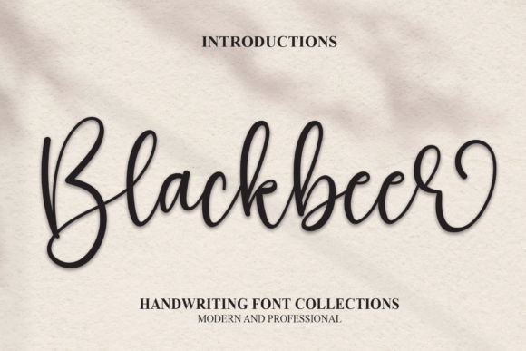 Blackbeer Font for Modern Web Design