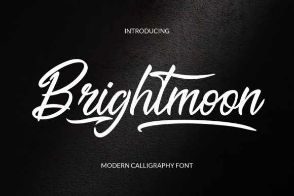 Brightmoon: A Stylish Font for Small Business Branding