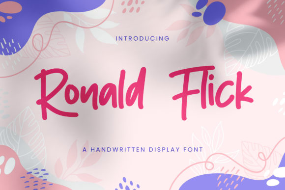 Bringing Ronald Flick to Life in Handmade Creations