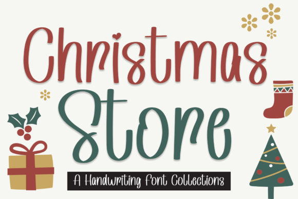 Christmas Store Font for a Polished Brand Touch