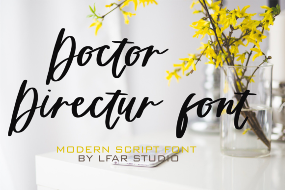 Doctor Directur Font for Professional Branding