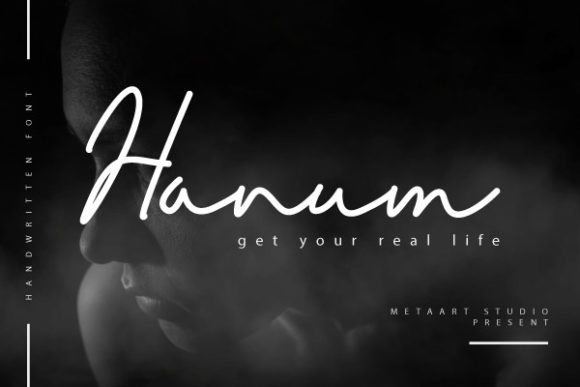 Hanum: A Sweet and Elegant Script Font for Branding