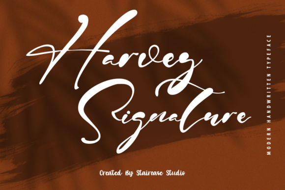 Harvey Signature: A Trendy Script Font for Web Design