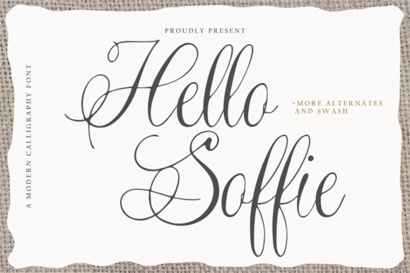 Hello Soffie: A Graceful Script Font for Your Brand