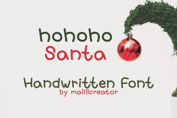 Hohoho Santa Font for Branding and Creative Projects