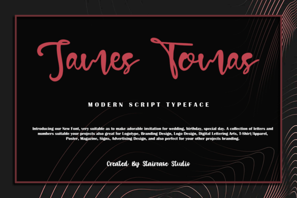James Tomas: A Handwritten Font for Creative Makers
