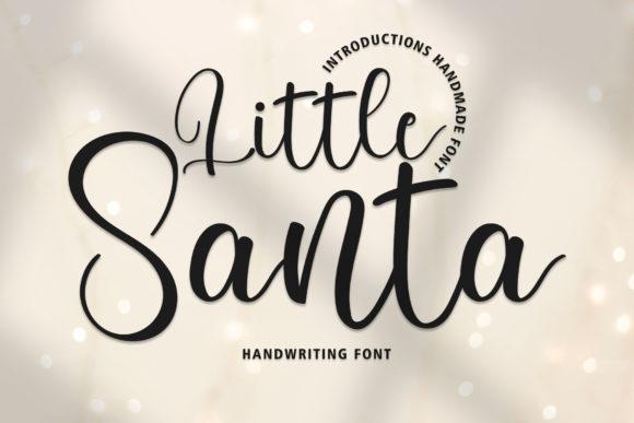Little Santa: A Handwritten Font for Seasonal Craft Creations