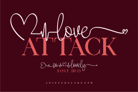 Love Attack: A Stylish Font for Creative Branding Projects
