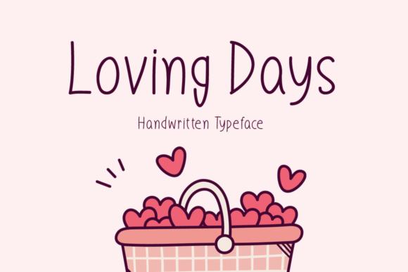 Loving Days Font for Branding Projects