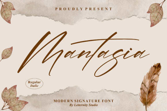Mantasia: A Script Font That Elevates Branding