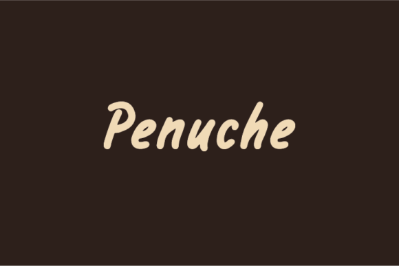 Penuche: A Handwritten Font for Thoughtful Editorial Design