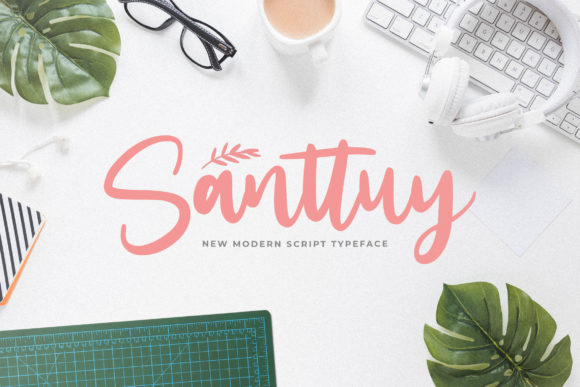 Santtuy Script Font Review for Design Projects