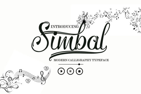 Simbal: A Fresh Calligraphy Font for Branding Projects