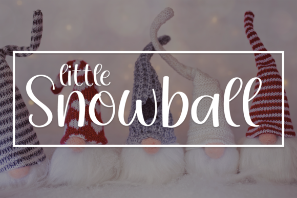 Snowball Font for Eye-Catching Design