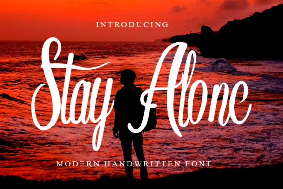 Stay Alone: A Script Font for Bold Branding