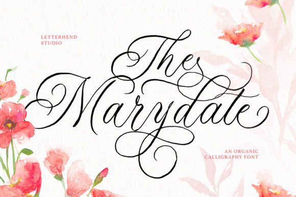 The Marydate Font for Web Design Projects