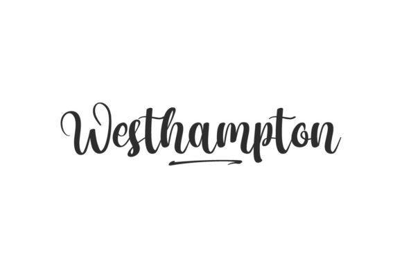 Westhampton Font for Editorial Design and Branding